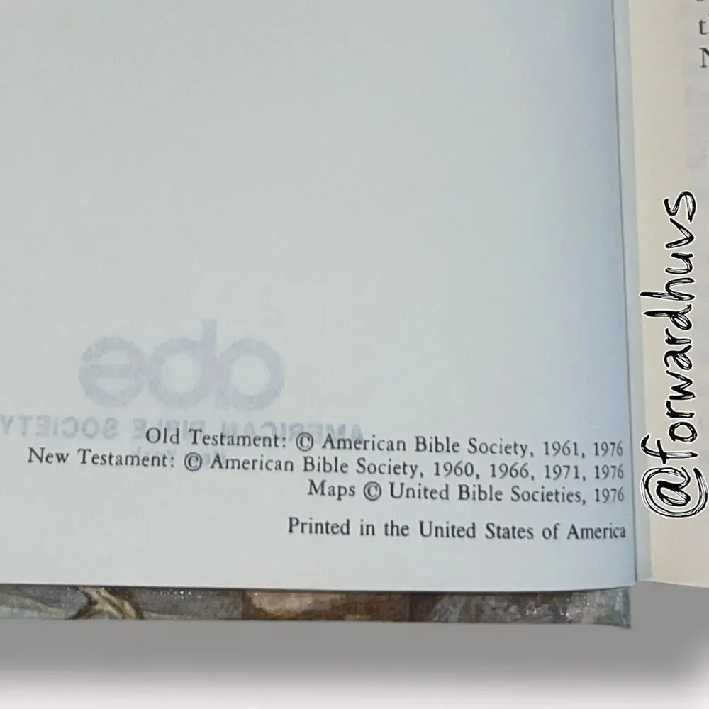 American Bible Society pre owned